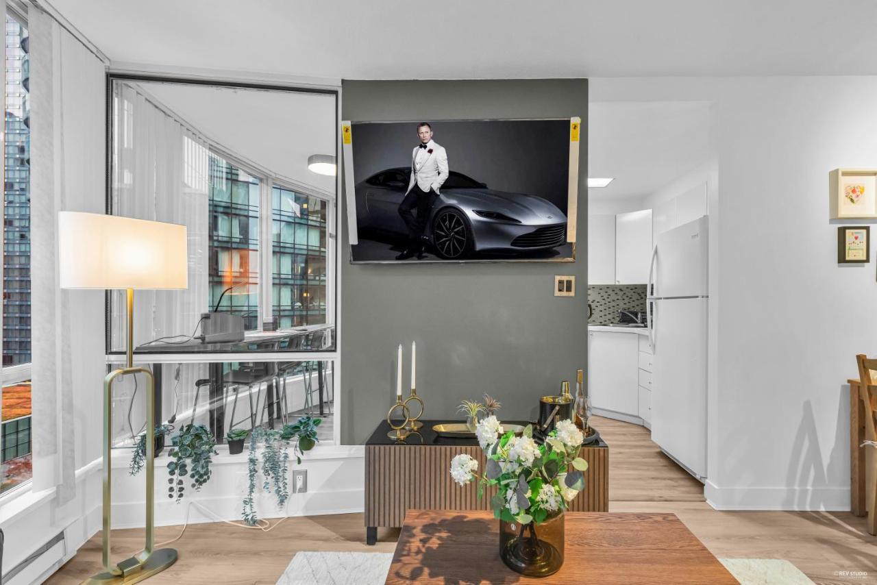 1-Br Condo In Downtown Coal Harbour With Parking And City Views Vancouver Esterno foto