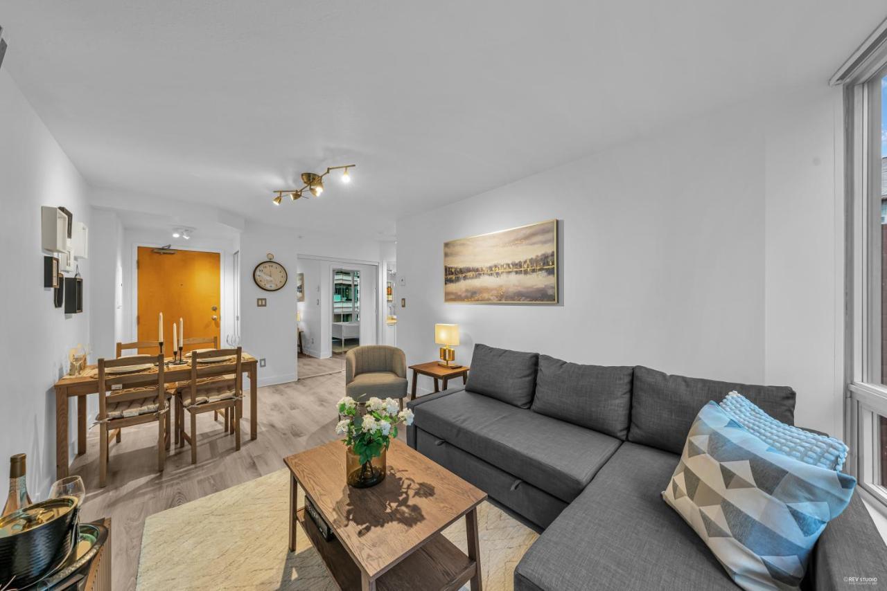 1-Br Condo In Downtown Coal Harbour With Parking And City Views Vancouver Esterno foto