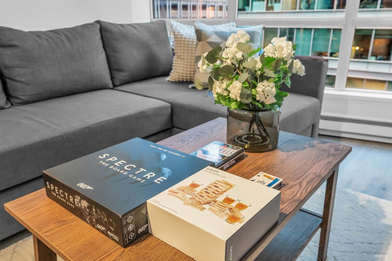 1-Br Condo In Downtown Coal Harbour With Parking And City Views Vancouver Esterno foto